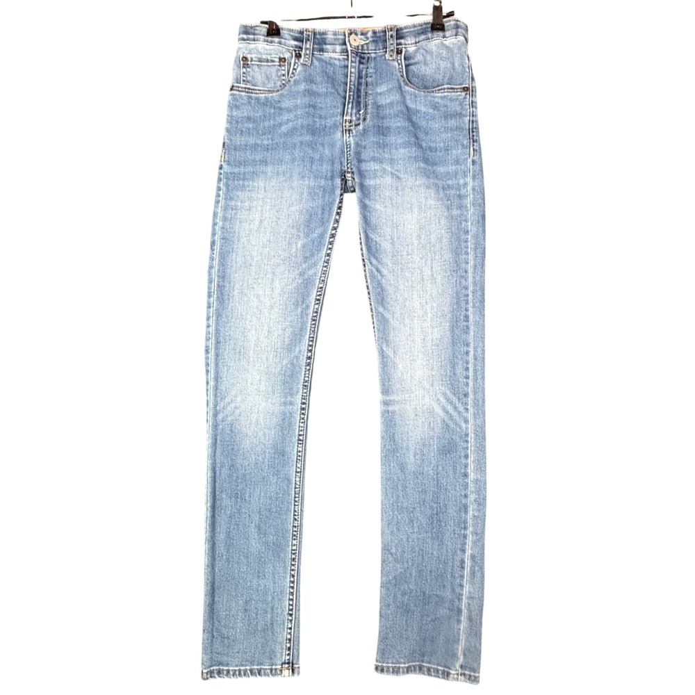 Levis 510 Skinny Jeans Womens 16 Reg W28 L30 Medium Wash Blue Denim 742728192567